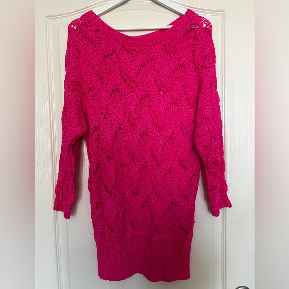 Lilly Pulitzer Pink Knit Sweater